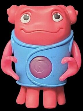 2015 McD's Toy #4 "Loving Oh" From The Movie Home Pink and Blue Alien Toy